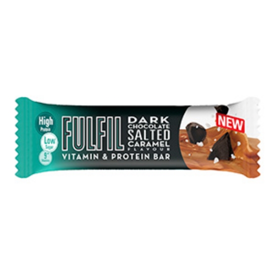 Picture of Fulfil Dark Chocolate Salted Caramel V&P Bar x15